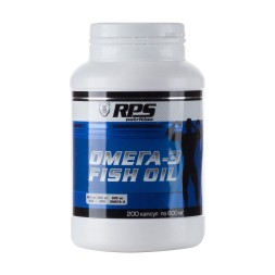 Жирные кислоты (Омега жиры) RPS Nutrition Fish Oil Omega-3   (200c.)