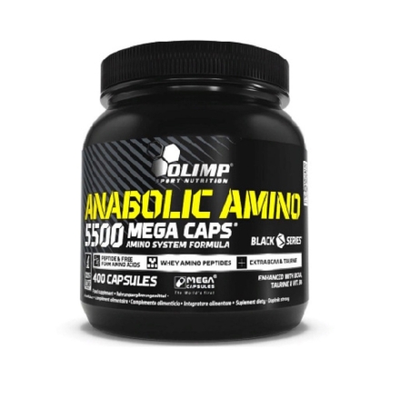 Аминокислоты в таблетках и капсулах Olimp Anabolic Amino 5500  (400 капс)