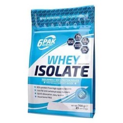 Протеин 6PAK Nutrition Whey Isolate  (700 г)