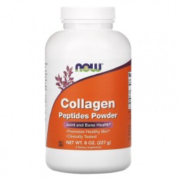 БАД для укрепления связок и суставов NOW Collagen Peptides Powder   (227g.)