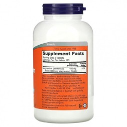 Минералы NOW Magnesium Citrate 200 mg  (250 таб)