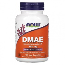 БАДы для мужчин и женщин NOW DMAE 250 мг  (100 капс)