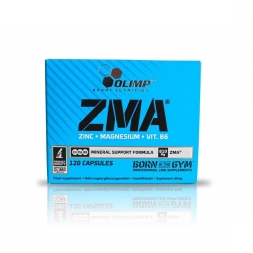Препараты для повышения тестостерона Olimp ZMA   (120 капс)