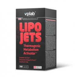 Комплексные жиросжигатели для женщин VP Laboratory Lipo Jets  (100 капс)