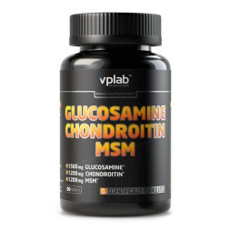 БАД для укрепления связок и суставов VP Laboratory Glucosamine Chondrotine MSM  (90 таб)