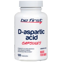Препараты для повышения тестостерона Be First Be First D-Aspartic acid 120 caps 